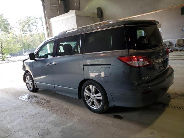 JN8AE2KP4C9032675 - 2012 NISSAN QUEST S GRAY photo 2