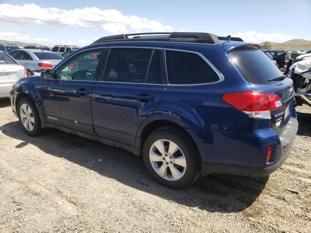 4S4BRBHC8B3369761 - 2011 SUBARU OUTBACK 2.5I PREMIUM BLUE photo 2