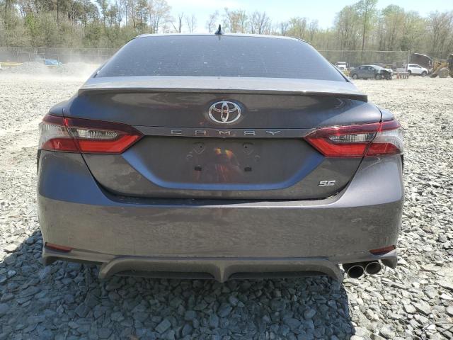 4T1G11AK6PU753452 - 2023 TOYOTA CAMRY SE NIGHT SHADE GRAY photo 6