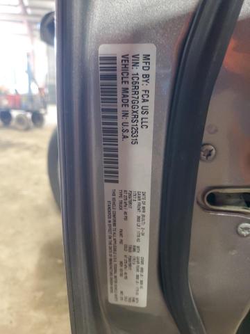 1C6RR7GGXRS125315 - 2024 RAM 1500 CLASS SLT 银色 照片 12