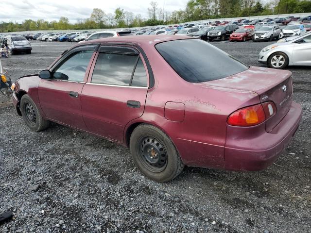 1NXBR12E6WZ117298 - 1998 TOYOTA COROLLA VE RED photo 2