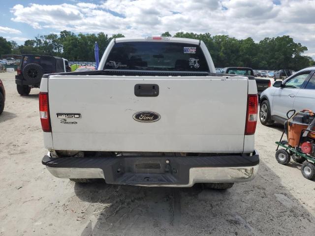 1FTRW14W35KF06671 - 2005 FORD F150 SUPERCREW WHITE photo 6