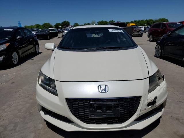 JHMZF1D67FS001328 - 2015 HONDA CR-Z EX WHITE photo 5