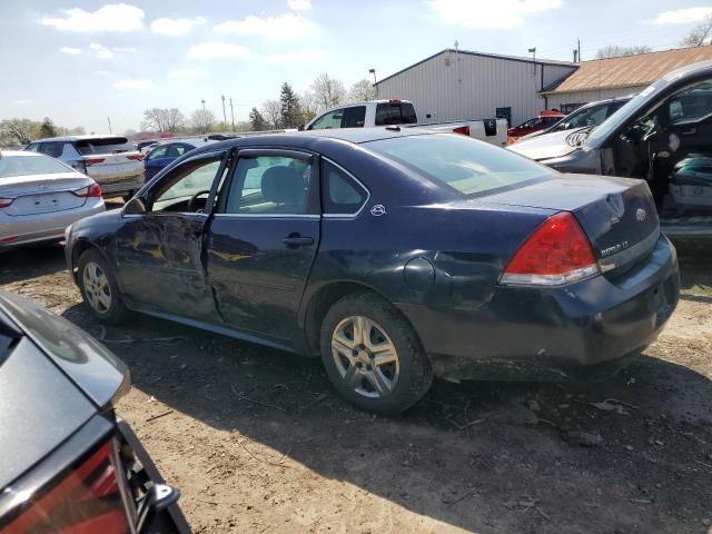 2G1WB57K391272626 - 2009 CHEVROLET IMPALA LS BLUE photo 2