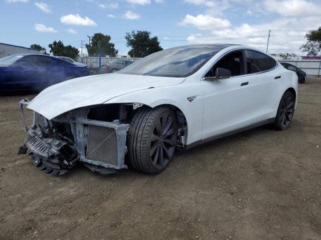 5YJSA1E12GF134212 - 2016 TESLA MODEL S Սպիտակ լուսանկար 1