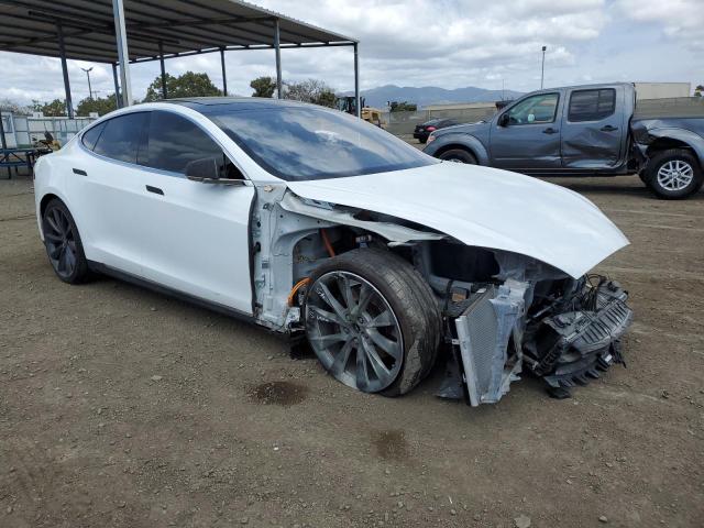5YJSA1E12GF134212 - 2016 TESLA MODEL S Սպիտակ լուսանկար 4