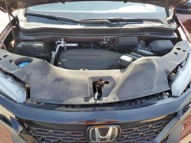 5FNYF8H59MB009903 - 2021 HONDA PASSPORT EXL ბურგუნდია ფოტო 12