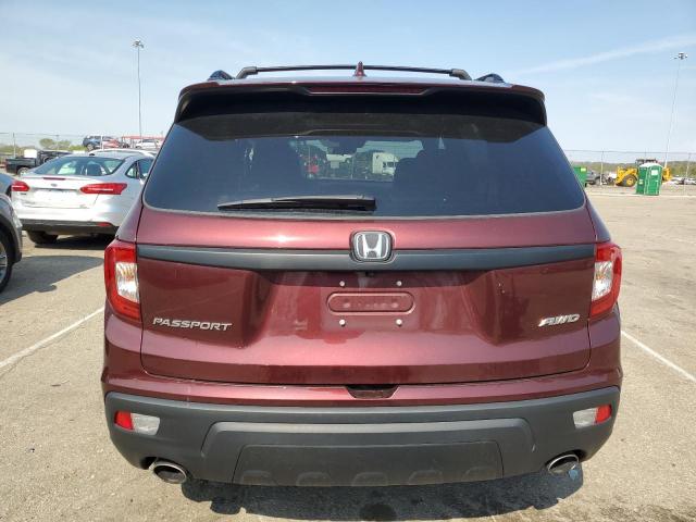 5FNYF8H59MB009903 - 2021 HONDA PASSPORT EXL ბურგუნდია ფოტო 6