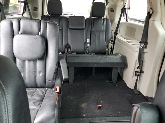 2C4RC1BG9FR637420 - 2015 CHRYSLER TOWN & COU TOURING ბურგუნდია ფოტო 10