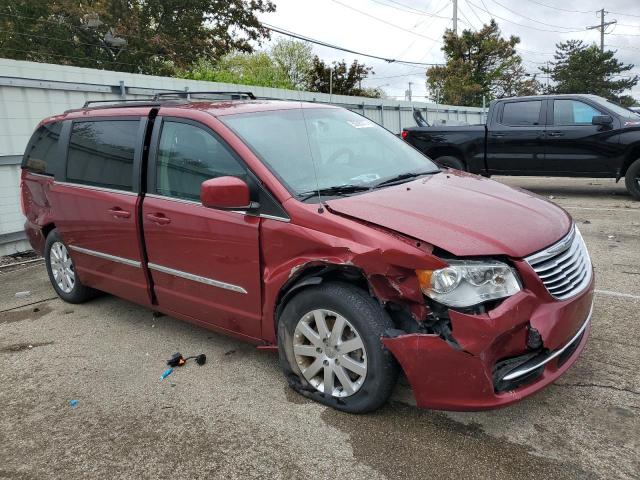 2C4RC1BG9FR637420 - 2015 CHRYSLER TOWN & COU TOURING ბურგუნდია ფოტო 4