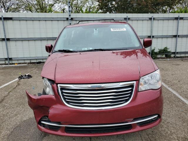 2C4RC1BG9FR637420 - 2015 CHRYSLER TOWN & COU TOURING ბურგუნდია ფოტო 5