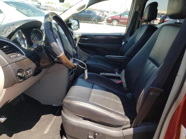 2C4RC1BG9FR637420 - 2015 CHRYSLER TOWN & COU TOURING ბურგუნდია ფოტო 7