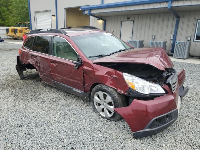 4S4BRBKCXB3433761 - 2011 SUBARU OUTBACK 2.5I LIMITED BURGUNDY photo 4