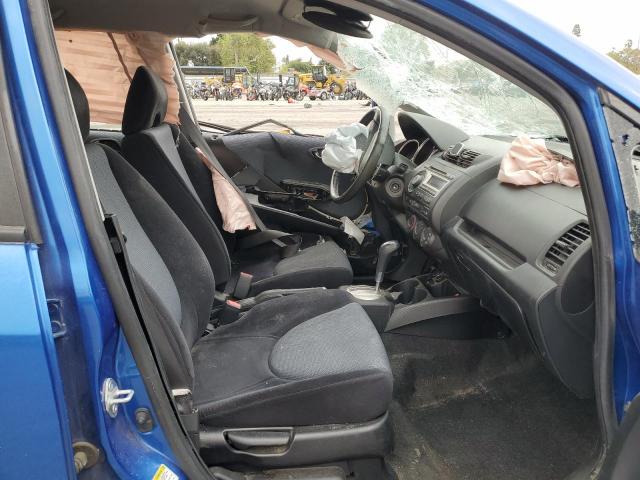 JHMGD38677S017484 - 2007 HONDA FIT S 蓝色 照片 7