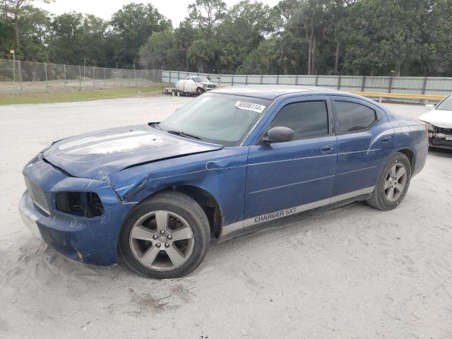 2B3KA33V49H552979 - 2009 DODGE CHARGER SXT BLUE photo 1