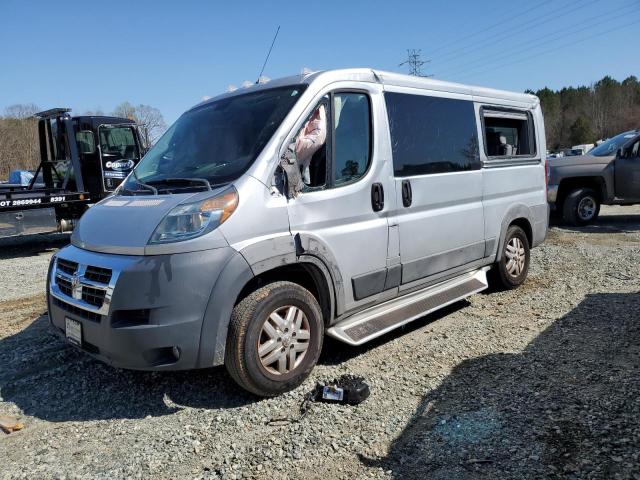 3C6TRVAG1JE147424 - 2018 RAM PROMASTER 1500 STANDARD Серебристый фото 1