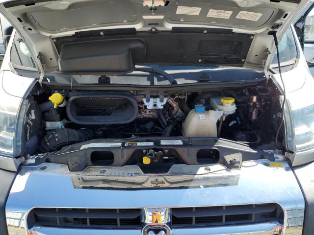 3C6TRVAG1JE147424 - 2018 RAM PROMASTER 1500 STANDARD Серебристый фото 12