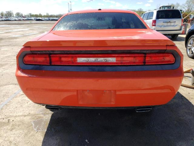 2B3LJ54TX9H602894 - 2009 DODGE CHALLENGER R/T ORANGE photo 6