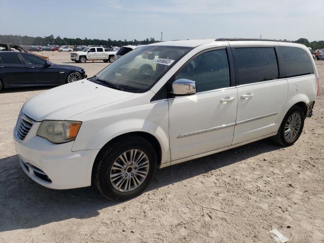 2C4RC1CGXDR534499 - 2013 CHRYSLER TOWN & COU TOURING L WHITE photo 1