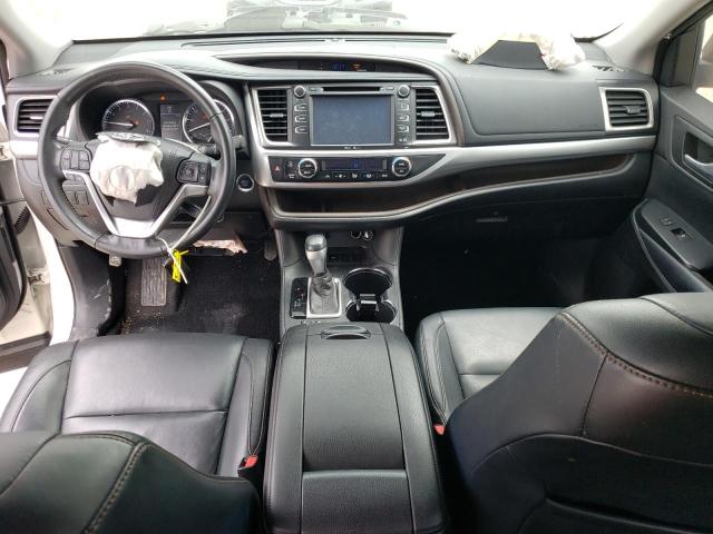 5TDKKRFH3FS084020 - 2015 TOYOTA HIGHLANDER XLE WHITE photo 8