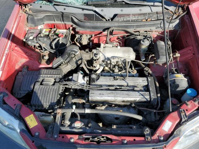 JHLRD1844VC052099 - 1997 HONDA CR-V LX RED photo 12