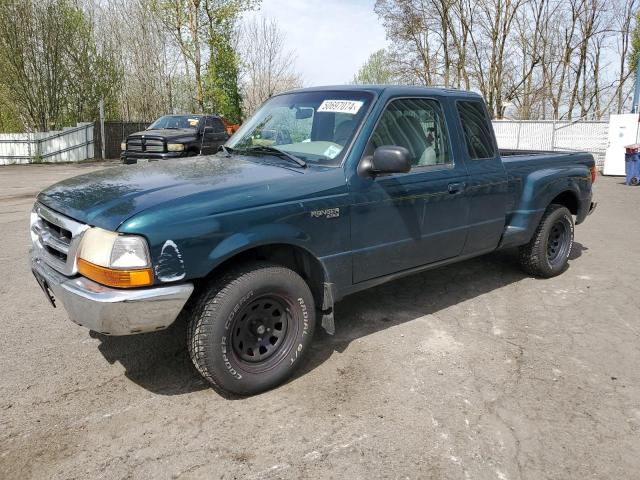 1FTYR14C8WPA62782 - 1998 FORD RANGER SUPER CAB GREEN photo 1