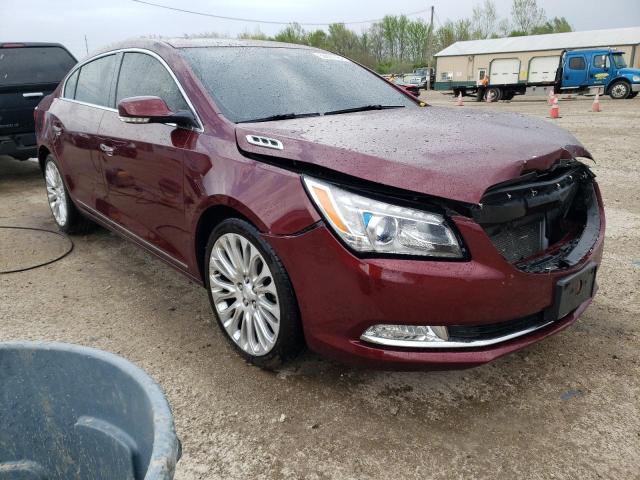 1G4GF5G35EF250294 - 2014 BUICK LACROSSE TOURING MAROON photo 4