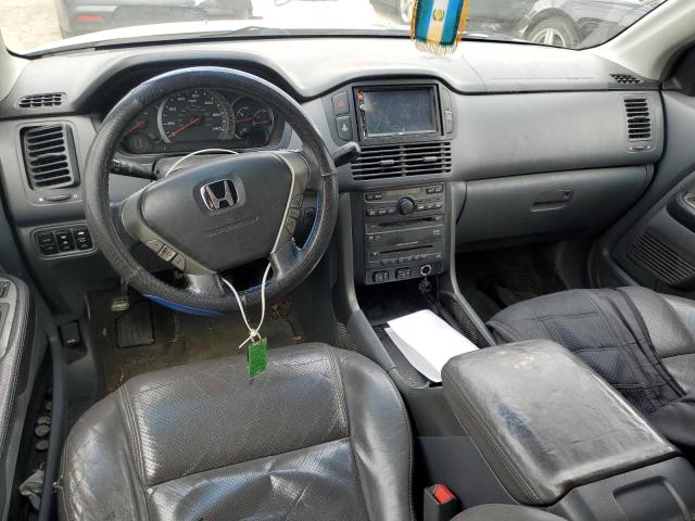 5FNYF18635B019912 - 2005 HONDA PILOT EXL SILVER photo 8