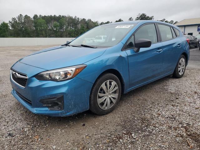 4S3GTAA60J1718867 - 2018 SUBARU IMPREZA BLUE photo 1