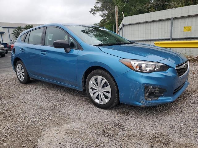 4S3GTAA60J1718867 - 2018 SUBARU IMPREZA BLUE photo 4