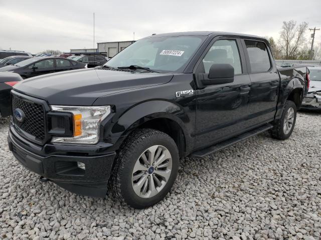 1FTEW1E53JFA93027 - 2018 FORD F150 SUPERCREW BLACK photo 1