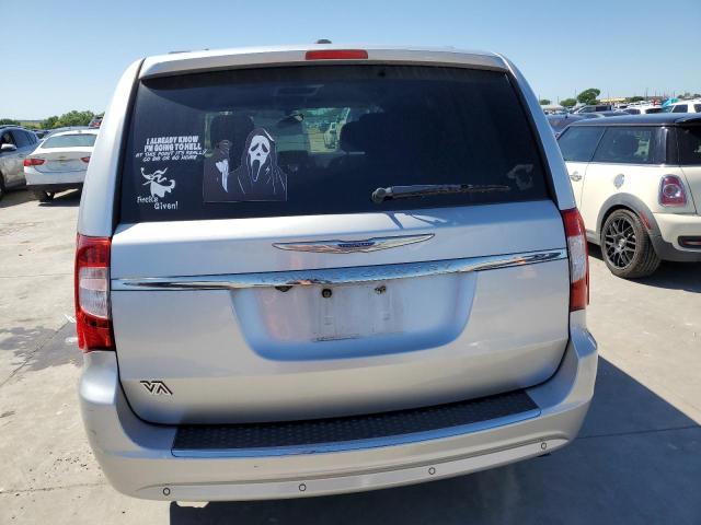 2C4RC1CG9CR170977 - 2012 CHRYSLER TOWN & COU TOURING L SILVER photo 6