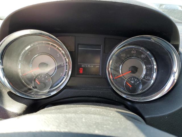 2C4RC1CG9CR170977 - 2012 CHRYSLER TOWN & COU TOURING L SILVER photo 9