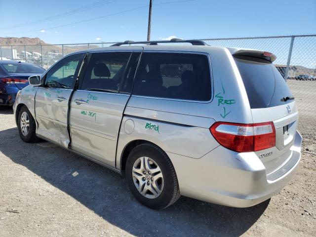 5FNRL38756B412992 - 2006 HONDA ODYSSEY EXL SILVER photo 2