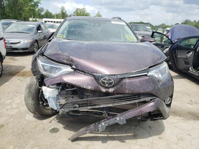 2T3RFREV1JW742807 - 2018 TOYOTA RAV4 ADVENTURE BURGUNDY photo 5