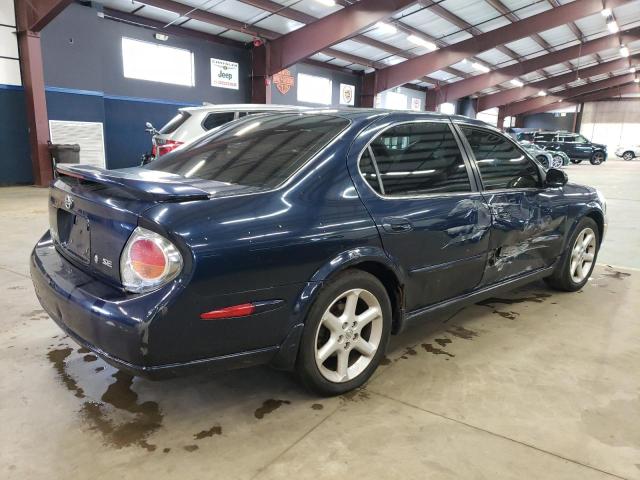 JN1DA31D82T451456 - 2002 NISSAN MAXIMA GLE BLUE photo 3