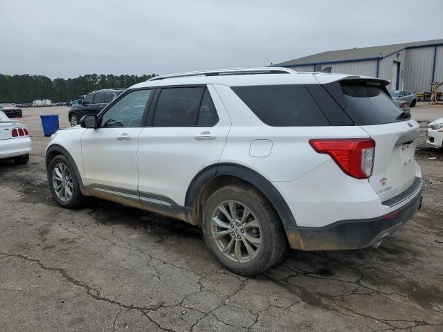 1FMSK7FH3NGA94393 - 2022 FORD EXPLORER LIMITED WHITE photo 2