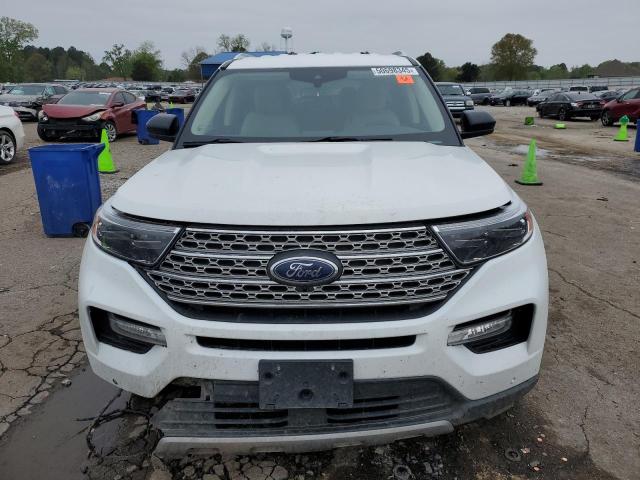 1FMSK7FH3NGA94393 - 2022 FORD EXPLORER LIMITED WHITE photo 5