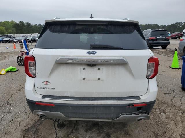 1FMSK7FH3NGA94393 - 2022 FORD EXPLORER LIMITED WHITE photo 6