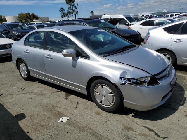 JHMFA36236S021146 - 2006 HONDA CIVIC HYBRID SILVER photo 4