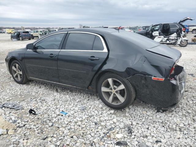 1G1ZC5E17BF312757 - 2011 CHEVROLET MALIBU 1LT BLACK photo 2