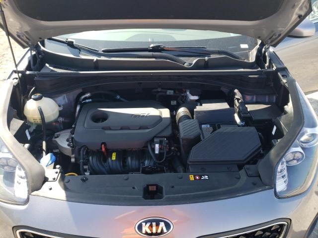 KNDPM3AC6K7526107 - 2019 KIA SPORTAGE LX GRAY photo 11