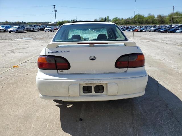 1G1NE52J62M651390 - 2002 CHEVROLET MALIBU LS WHITE photo 6