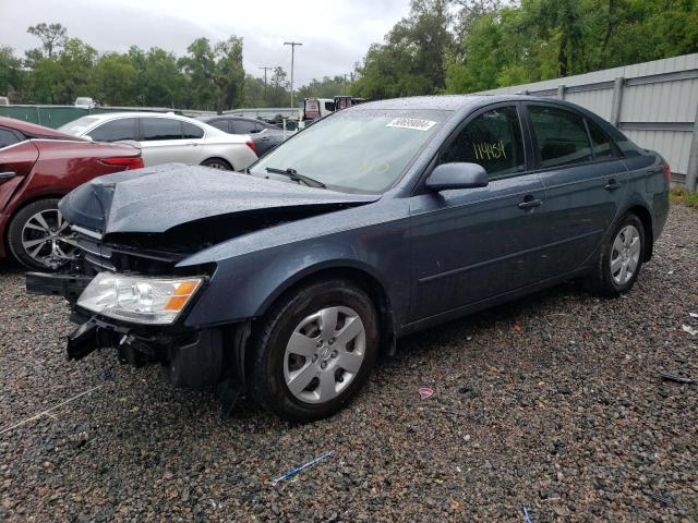 5NPET46C39H574761 - 2009 HYUNDAI SONATA GLS BLUE photo 1