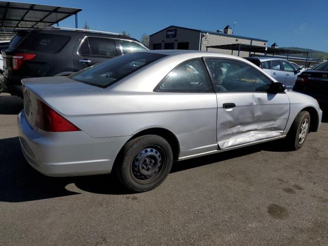 1HGEM21241L042758 - 2001 HONDA CIVIC DX SILVER photo 3