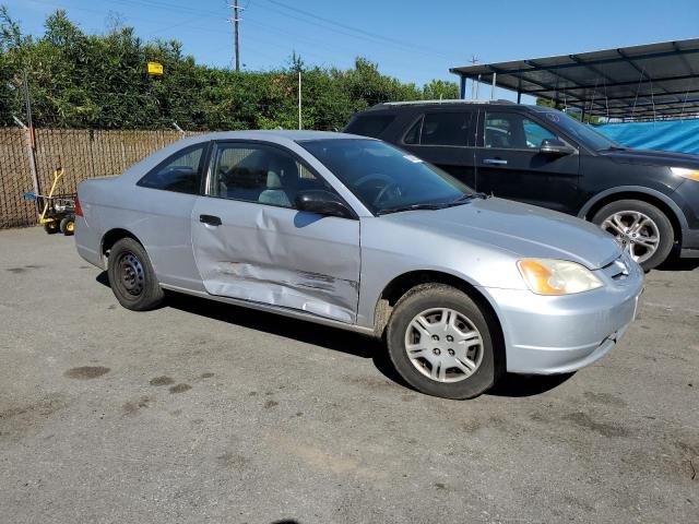 1HGEM21241L042758 - 2001 HONDA CIVIC DX SILVER photo 4