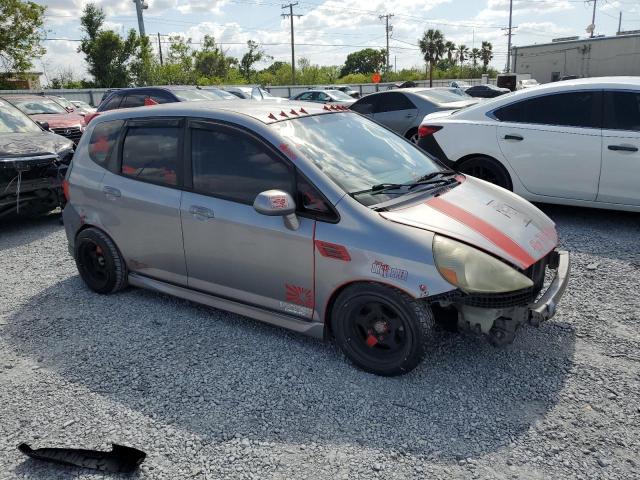 JHMGD38657S049544 - 2007 HONDA FIT S 银色 照片 4