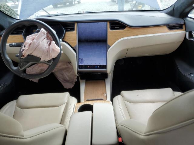 5YJSA1E21MF418080 - 2021 TESLA MODEL S BLUE photo 8