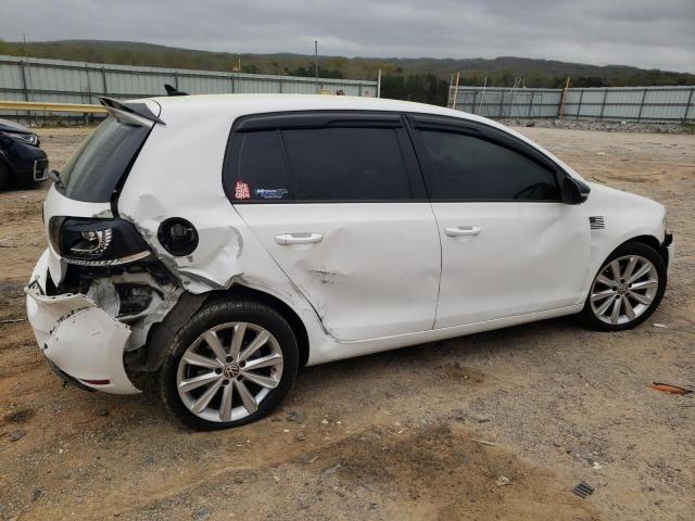 WVWDM7AJ1DW027491 - 2013 VOLKSWAGEN GOLF WHITE photo 3