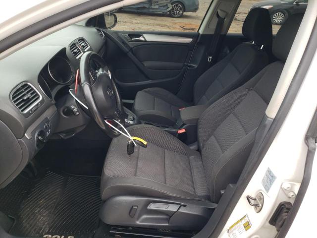 WVWDM7AJ1DW027491 - 2013 VOLKSWAGEN GOLF WHITE photo 7